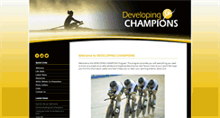 Desktop Screenshot of developingchampions.com.au